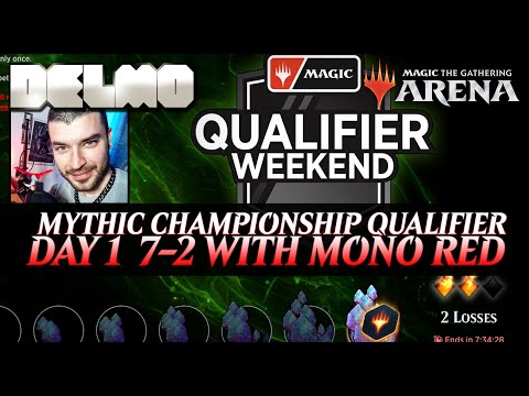 7-2 Mythic Championship Qualifier DAY 1 with MonoR [MTG Magic Arena ITA]