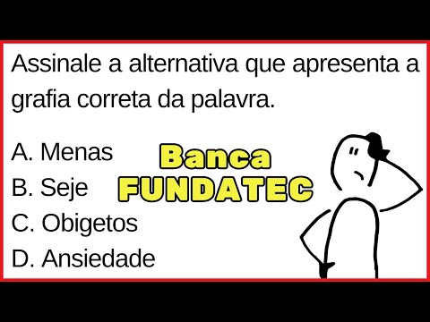 🔥 Português para Concurso Público | Questões de Português Básico | Banca FUNDATEC