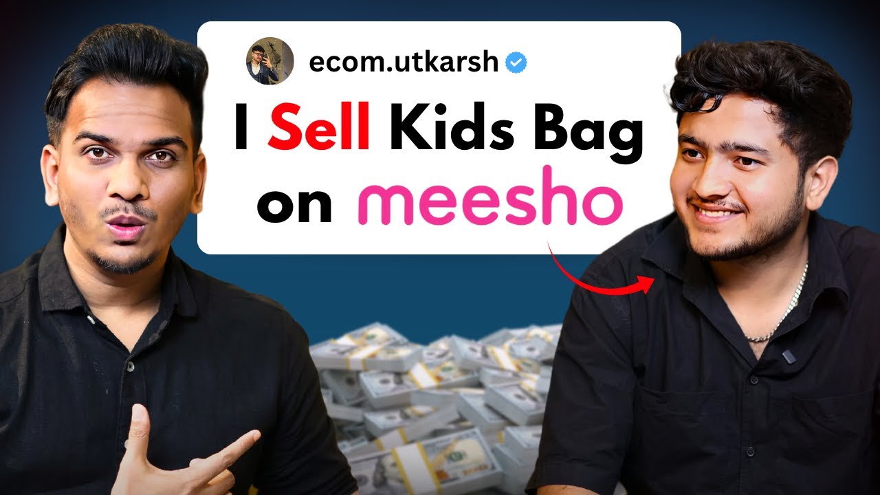 How a 21 Year Old Guy Earning More than 20 Lakhs/Month Through His E-commerce Store on Meesho?