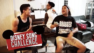 Disney Song Challenge ft. @AlexWassabi & @YellowPaco​​​ | AJ Rafael​​​