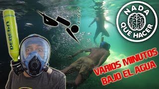 Mascara de buceo casera permite respirar varios minutos bajo el agua | NQUEH