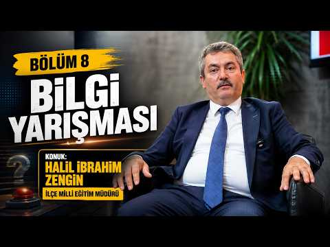 BÖLÜM 8 | Genç Gazete Bilgi Yarışmasının Konuğu İlçe Milli Eğitim Müdürü Halil Ibrahim Zengin Oldu!