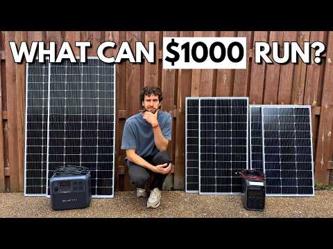 I Bought a $1,000 Solar Setup