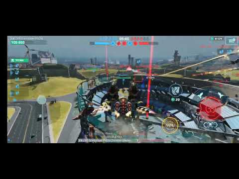 War Robot game play- Ao Jun Cryogenic weapons build after rebalance of old weapon buff.