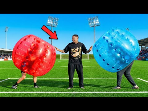 STG PLAYS EXTREME BUBBLE SOCCER