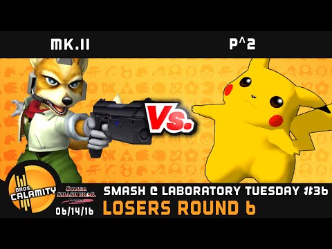 S@LT #36 | Mk.II (Fox) vs P^2 (Pikachu) - Losers Round 6 - SSBM