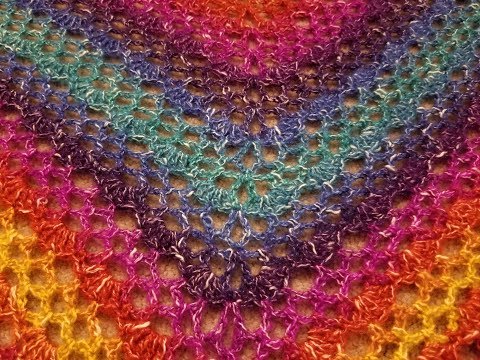 The "Trellis & Fan Shawl" Crochet Tutorial!