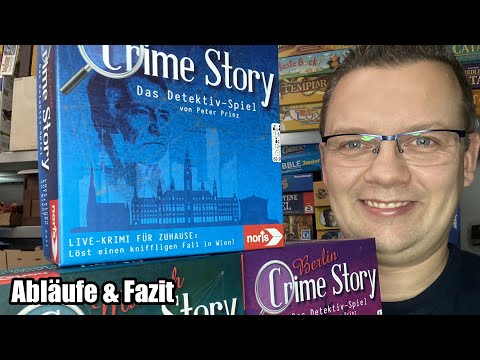 Crime Story (Noris) vergleichbar mit Sherlock - Abläufe und Fazit - Kooperativ und leichter Einstieg