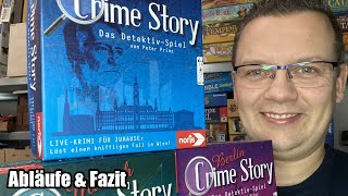 Crime Story (Noris) vergleichbar mit Sherlock - Abläufe und Fazit - Kooperativ und leichter Einstieg