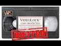 Fake VideoLock VHS Copy Protection BUSTED