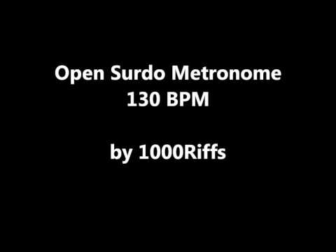Open Surdo Metronome : 130 BPM - Beats Per Minute