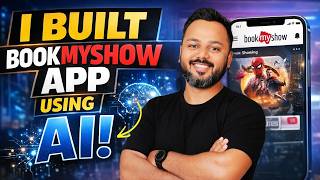 I Built an AI App BookMyShow | I Made a Movie Ticket Booking App Using AI