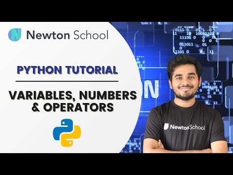 Variables Numbers And Operators In Python Python Tutorial Telugu