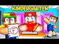 Sending My DADDY Back To KINDERGARTEN In Minecraft!