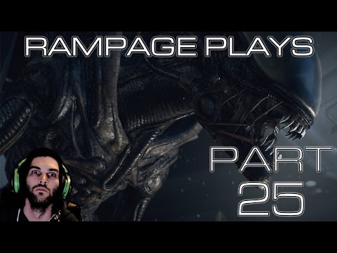 Alien: Isolation Hard PC Playthrough w/ Facecam - Part 25 - Venture Observation Deck
