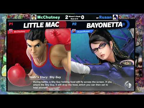 McChutney (Little Mac) vs RuaanRuaan (Bayonetta) - SSB India January '22 #5 - Winners Finals