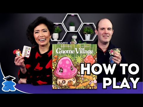 Gnome Village ??- How to Play. City building game for Gnomes. And Humans.