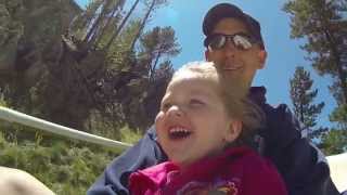 preview picture of video 'GoPro Alpine Slide in Keystone South Dakota'