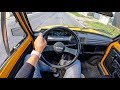 1976 Fiat 126p 0 6 23HP POV Test Drive 1268 Joe Black