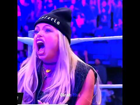 Chaos Breaks Out! Naomi & Rhea Ripley Invade IYO SKY vs. Stephanie Vaquer 💥🔥 #wwe #edit #livmorgan