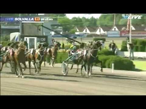 Elitloppet Final 2009 TORVALD PALEMA Åke Svanstedt @ Solvalla Sweden 31maj09 (extended HQ version)