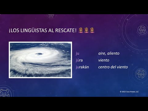 Let's Talk Taíno en español 20 - ¿Cómo se pronuncian “hamaca” y “huracán” en taíno? 🌪🏝🧐