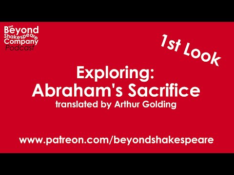 Abraham's Sacrifice (Beyond Shakespeare, webcam, 2020)