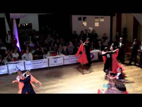 Michal Mladek - Lubomira Blidarova, Czech standard championship 2011, 4. round - waltz