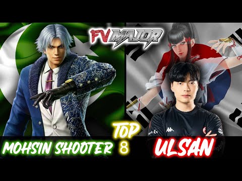 Tekken 7 - Mohsin Shooter (Nina/Lee) 🇵🇰 vs 🇰🇷 Ulsan (Bob/Kazumi) Winner Final - Fv Major 2023