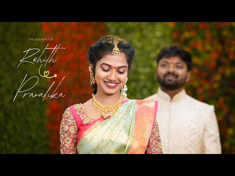 Pravalika & Rohith’s Engagement Promo | A Beautiful Beginning to Forever 💍