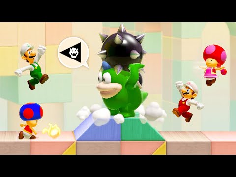 Super Mario Maker 2 - Online Multiplayer Versus #52 (4 Players)