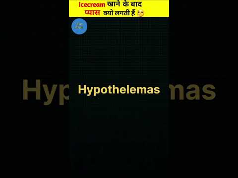 Why do you feel thirsty after eating ice cream? 🤔 || #shorts