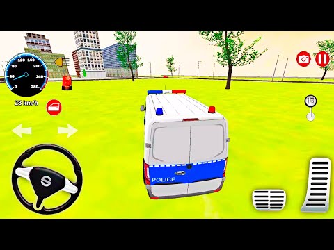 American Police Van Driving Simulator #4 Luxury Van Police 3D | Android GamePlay