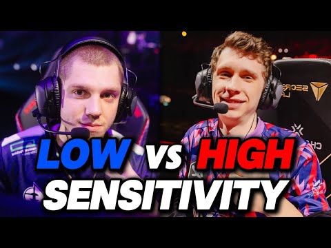VALORANT - Low vs High Sensitivity
