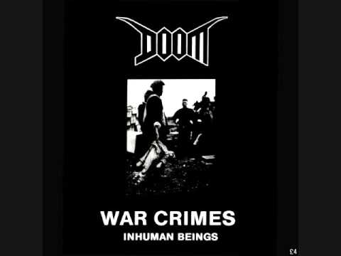 Doom - War Crimes-Inhuman Beings LP