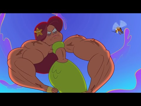 Female Muscle clip 827 - Zig & Sharko