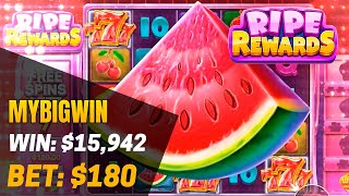 Ripe Rewards Slot Big Win! π $15,942 Sensational Win! π
