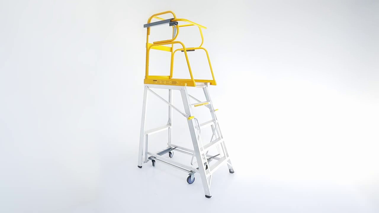 Stockmaster Navigator - Mobile Warehouse Ladder