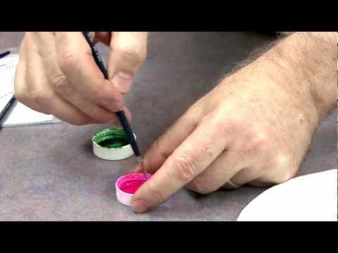 Painting Embossed Designs with Patchwork Cutters