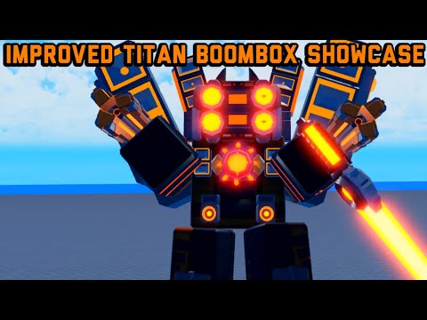 Improved Titan boombox showcase in super box siege defense (HES OP)