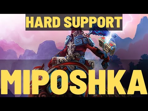 5️⃣ Miposhka Disruptor Hard Support 🔥Player Perspective |7.33d Full Gameplay | Spirit vs PSG.LGD
