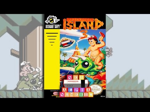 NES Alphanumeric! #006:  ADVENTURE ISLAND 3