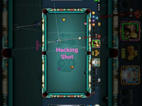 8 ball pool hacking shot