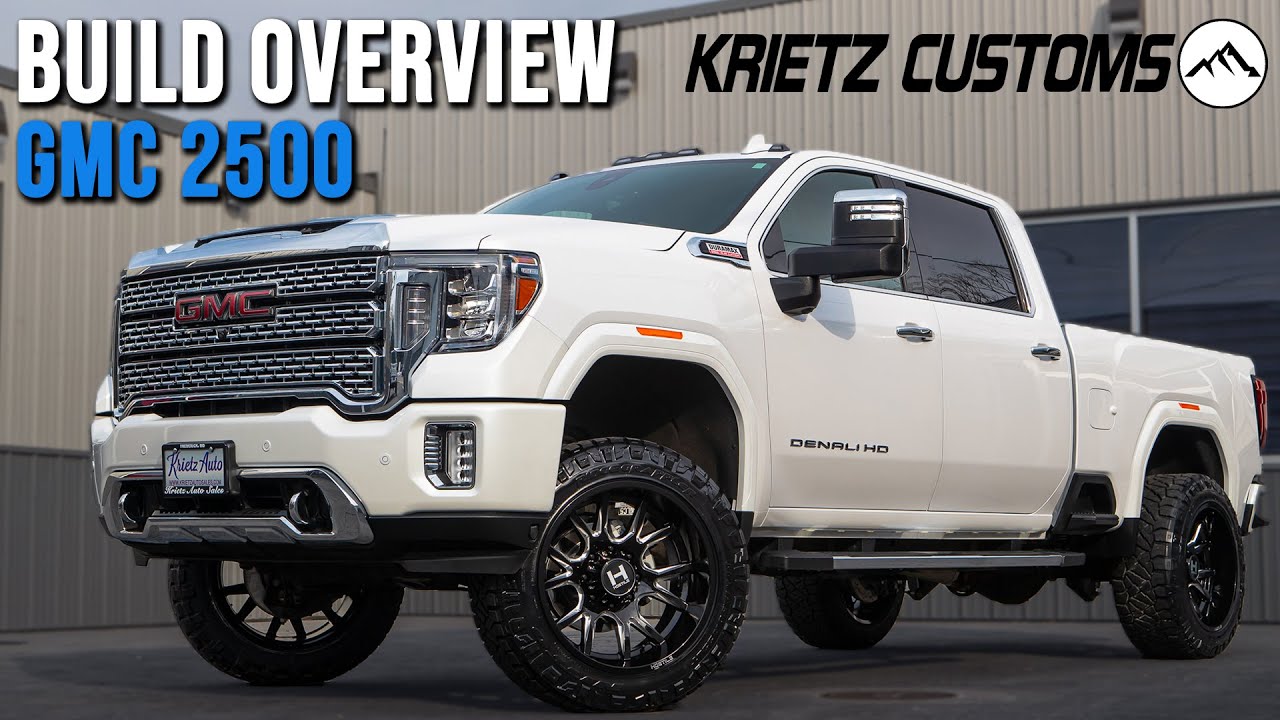BUILD OVERVIEW: Lifted GMC Sierra 2500 | 3 Inch Rough Country Lift Kit | 22x12 Hostile Rage Wheel