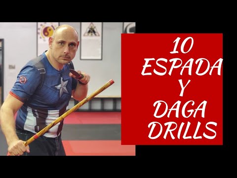 10 Stick and Dagger 6 Count Drills in 10 Minutes