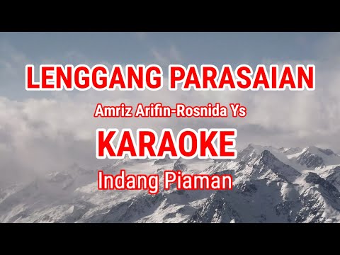 LENGGANG PARASAIAN (karaoke) AMRIZ ARIFIN #INDANG PIAMAN