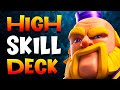 The HIGHEST Skill Royal Giant Deck In Clash Royale