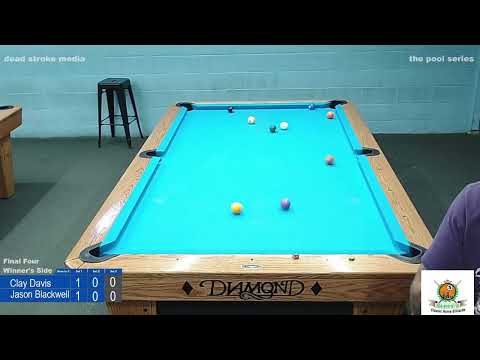 Clay Davis vs Jason Blackwell - 9 Ball Tournament - Final Four Winners Side - 5/18/24