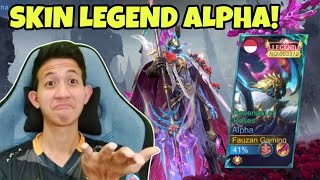 Download lagu REVIEW OF THE COOLEST ALPHA LEGEND SKIN NO. 1 IN MOBA LEJEN!! #mlbbidcreator mp3