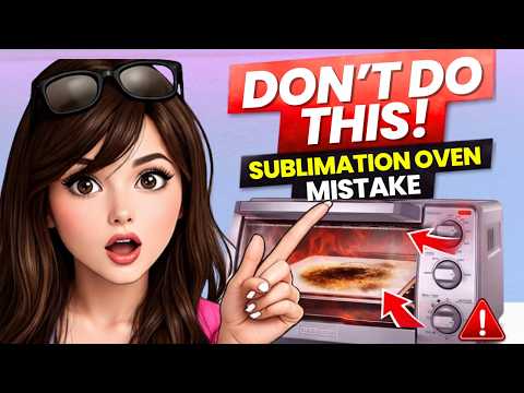 Toaster Oven Sublimation Gone Wrong (Don't Make This Mistake!)